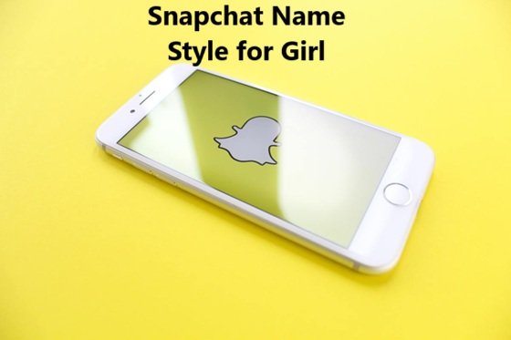 Snapchat Name Style for Girl